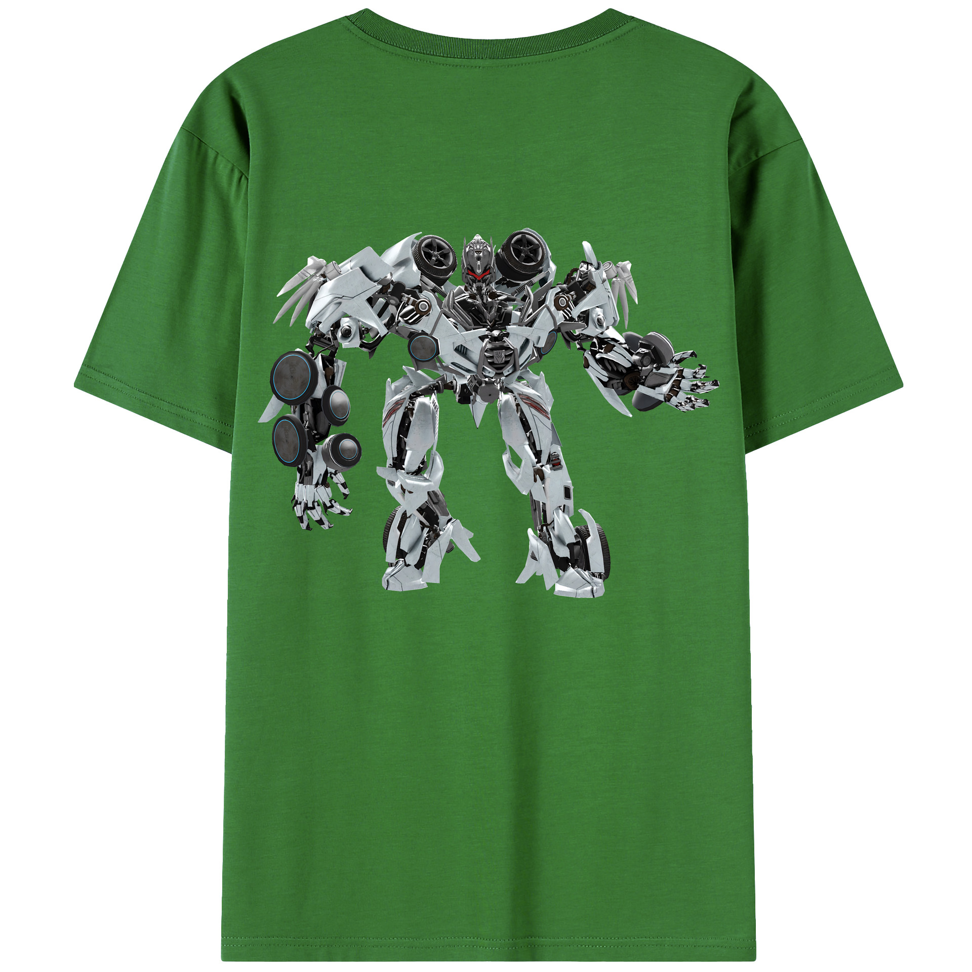 （画像用） Transformers トランスフォーマー レディース半袖Tシャツ(バックプリント)